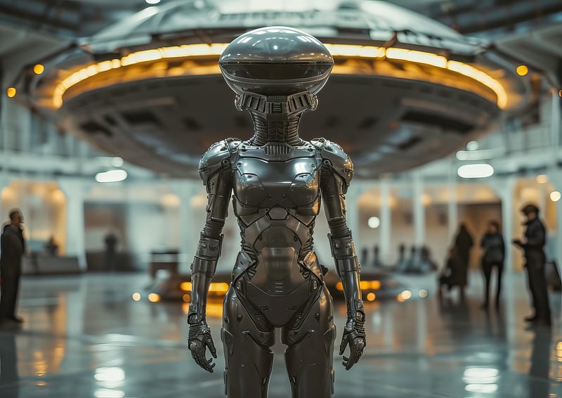 Futuristic Space Ship